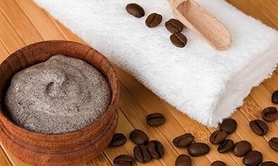 homemade peeling for facial skin rejuvenation